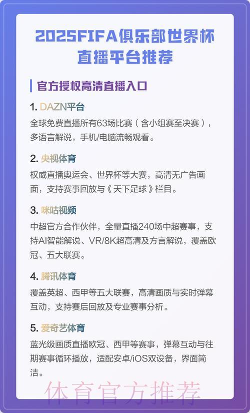最新世界杯直播精选推荐地址大全